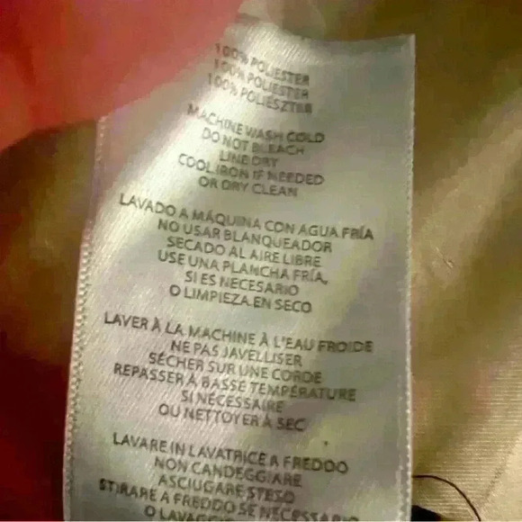 Michael Kors ladies blouse Large black w gold chain print long sleeve Exc Cond - Picture 8 of 8